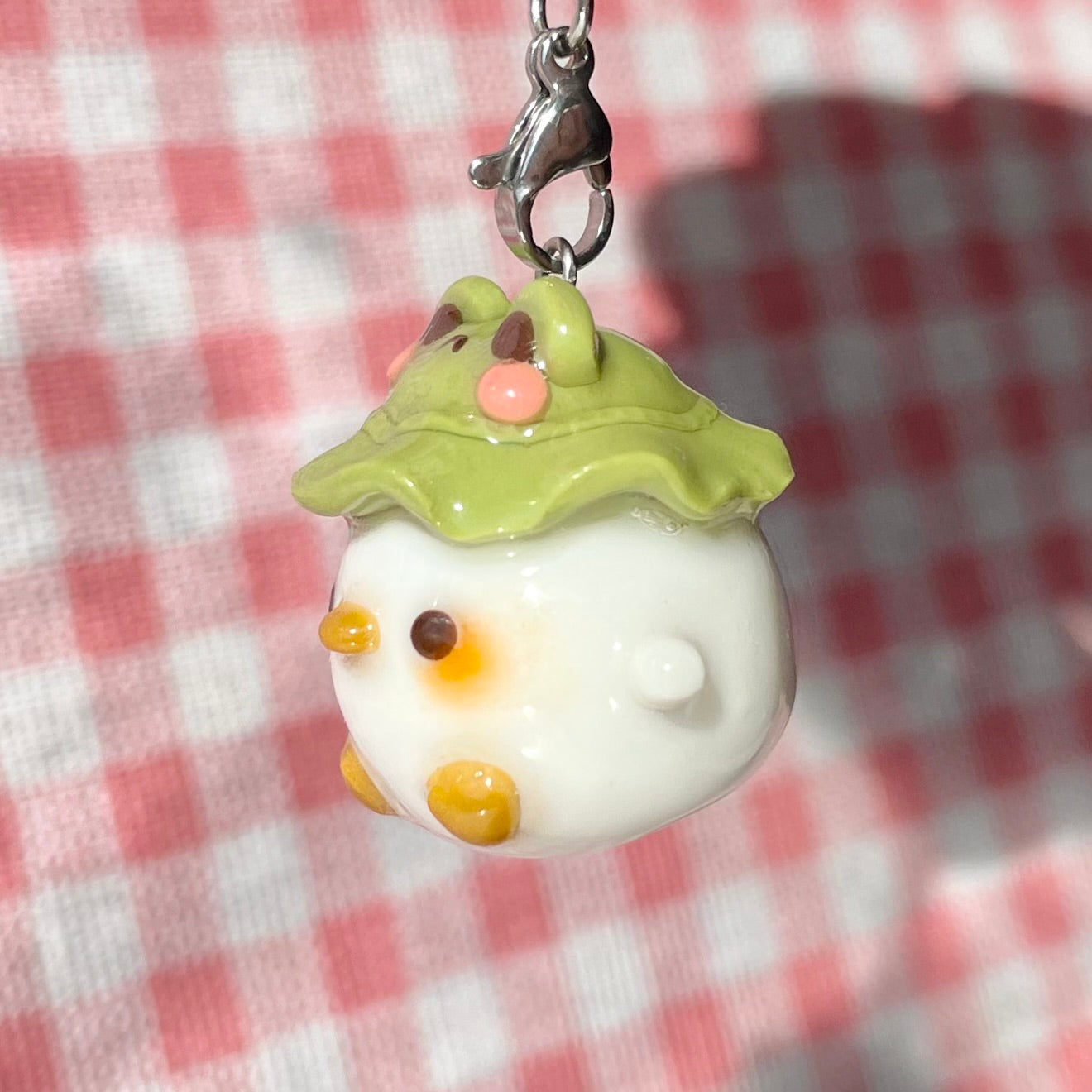 Frog Hat Duck Charm