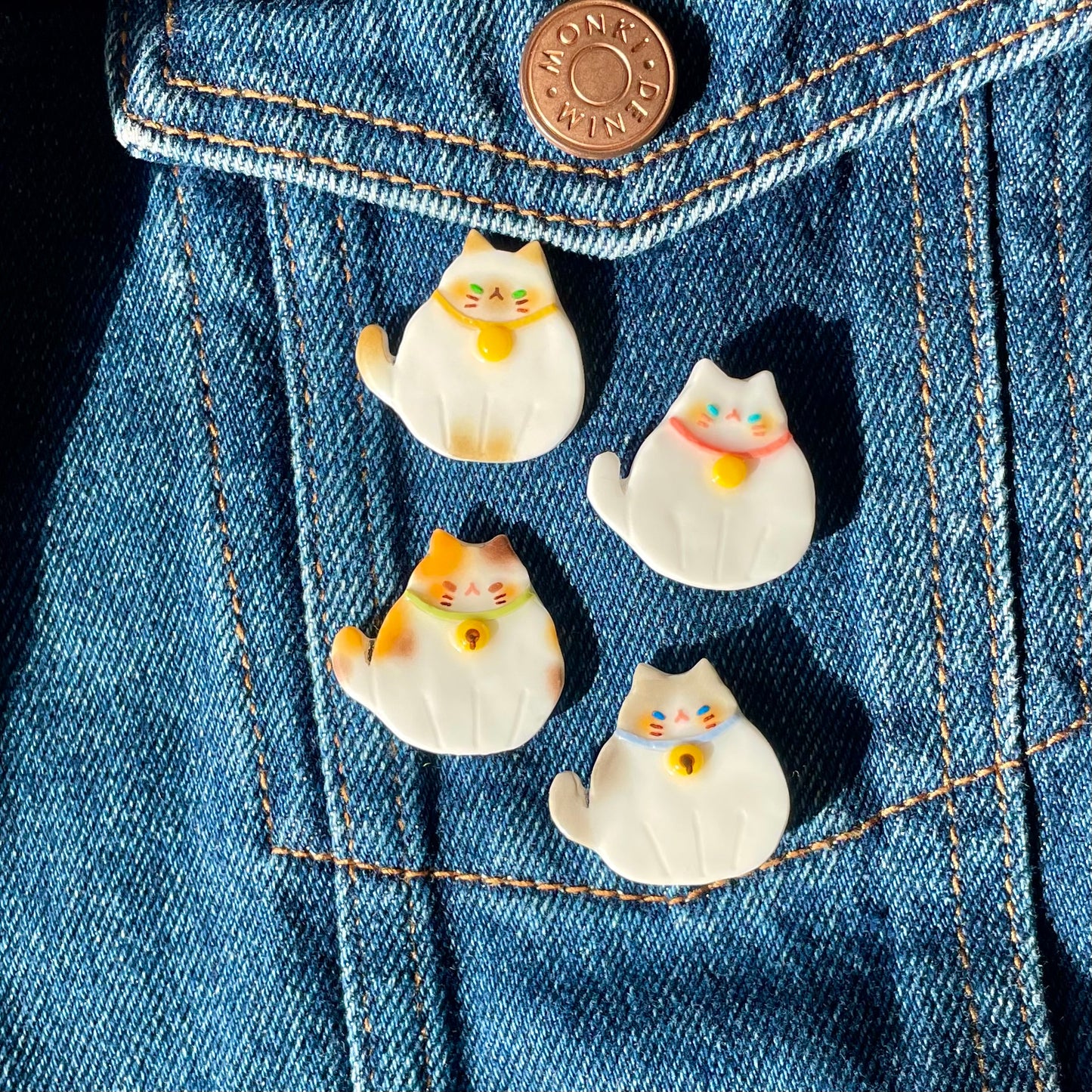 Cat Pins Set 1