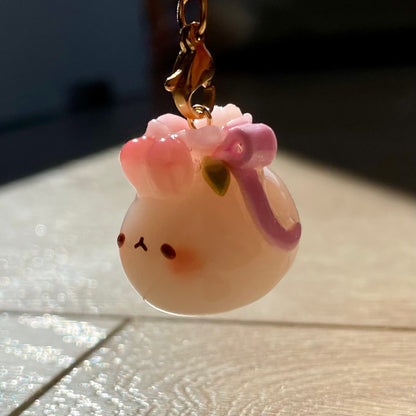 Coquette Mochi Bunny Charm