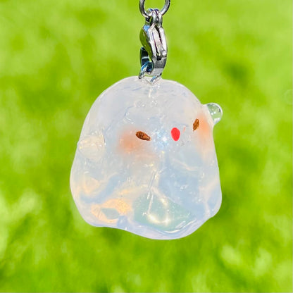 Clear Ghost Charm