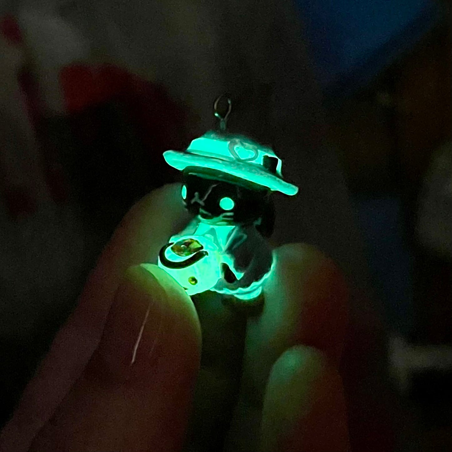 Witch Cat Glow in Dark