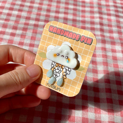 Rainy Cloud Pin