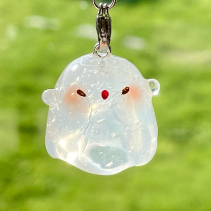 Clear Ghost Charm