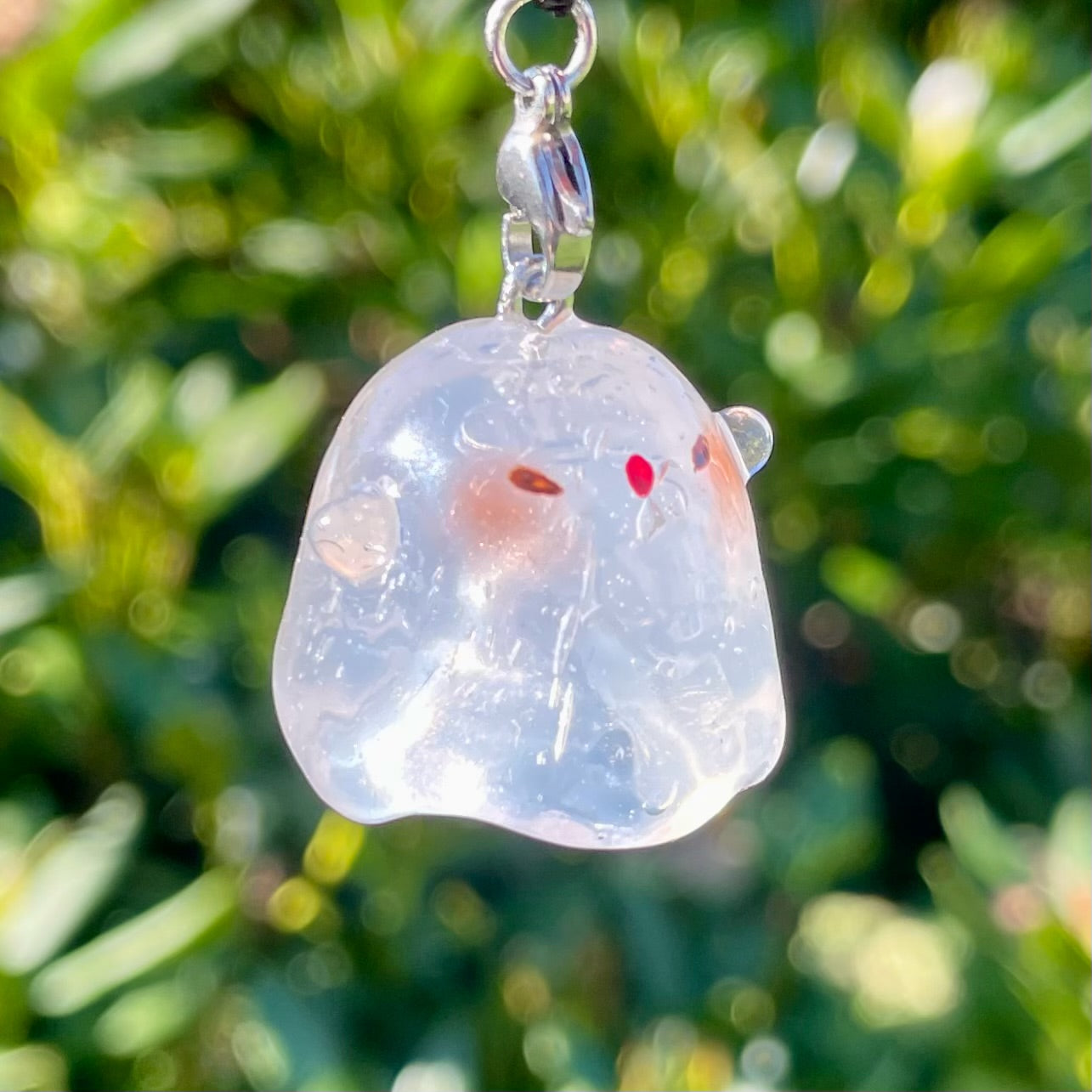 Clear Ghost Charm