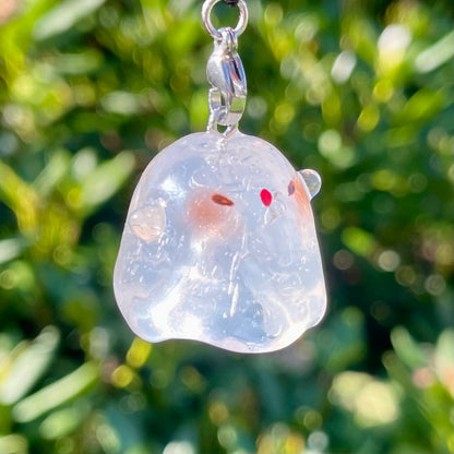 Clear Ghost Charm