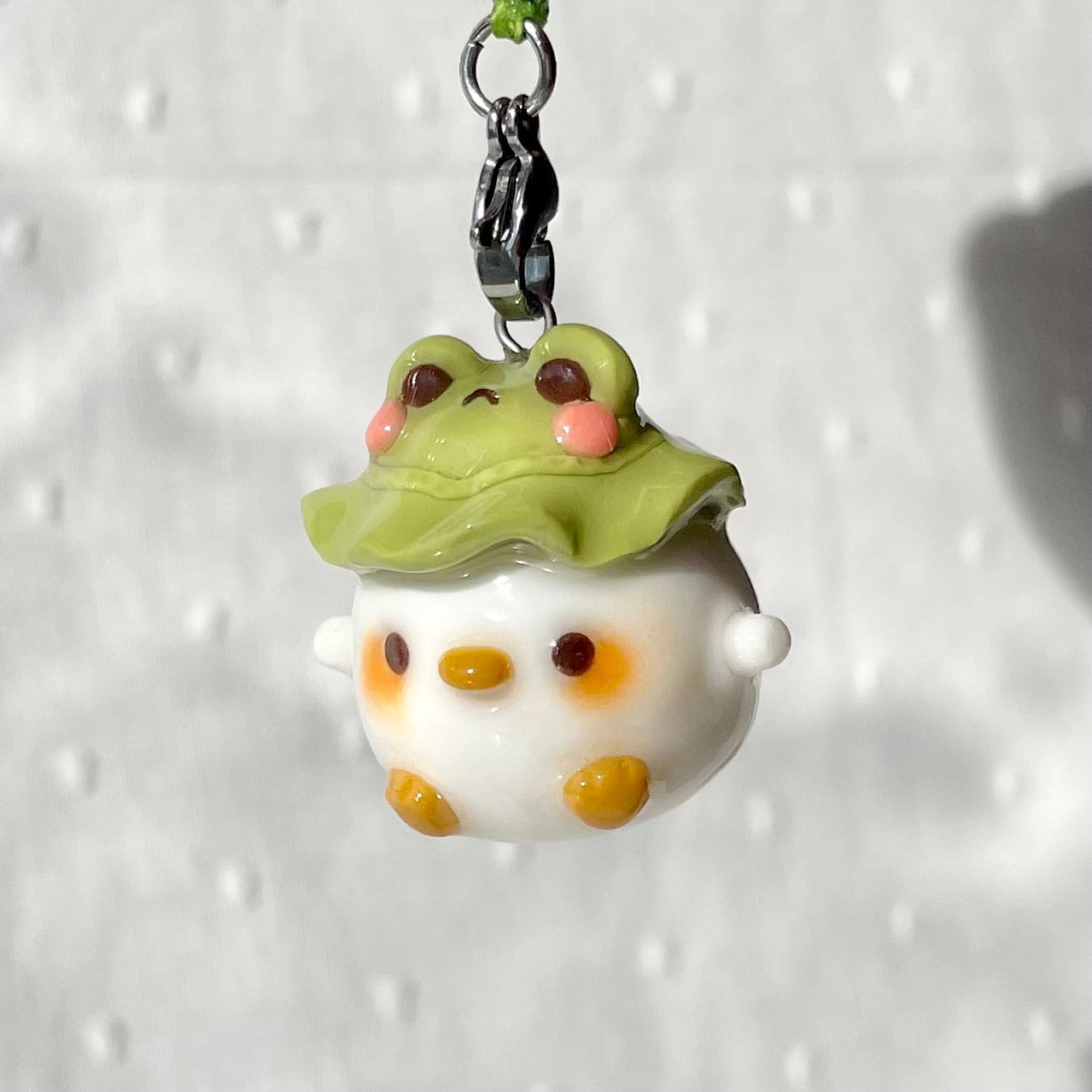 Frog Hat Duck Charm