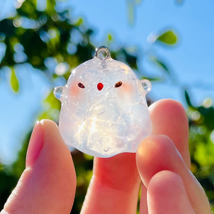 Clear Ghost Charm