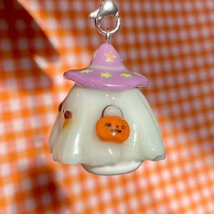 Trick or Treat Ghost Charm