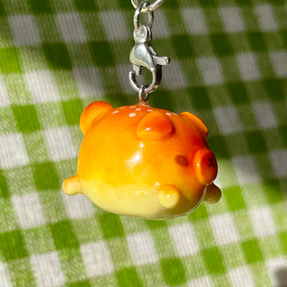 Angry Bread Dog Charm