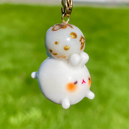 Glow in Dark Moon Bunny Charm