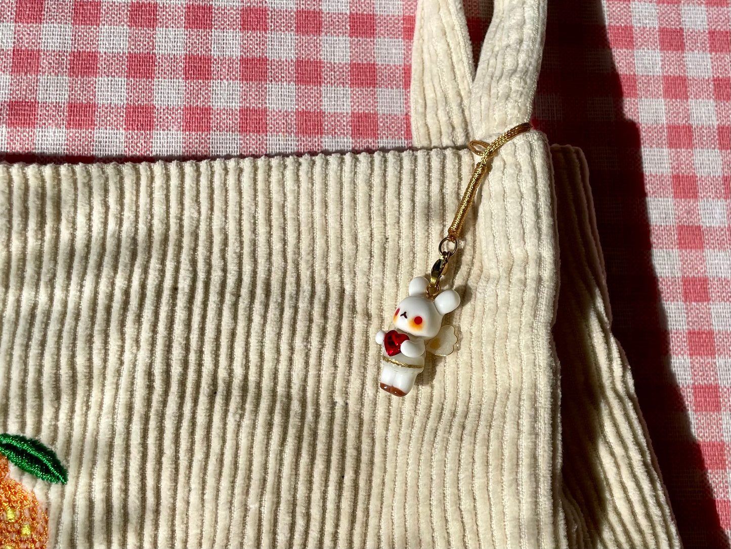 Bunny Angel Charm