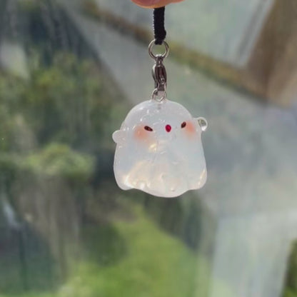 Clear Ghost Charm