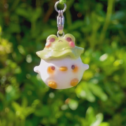 Frog Hat Duck Charm